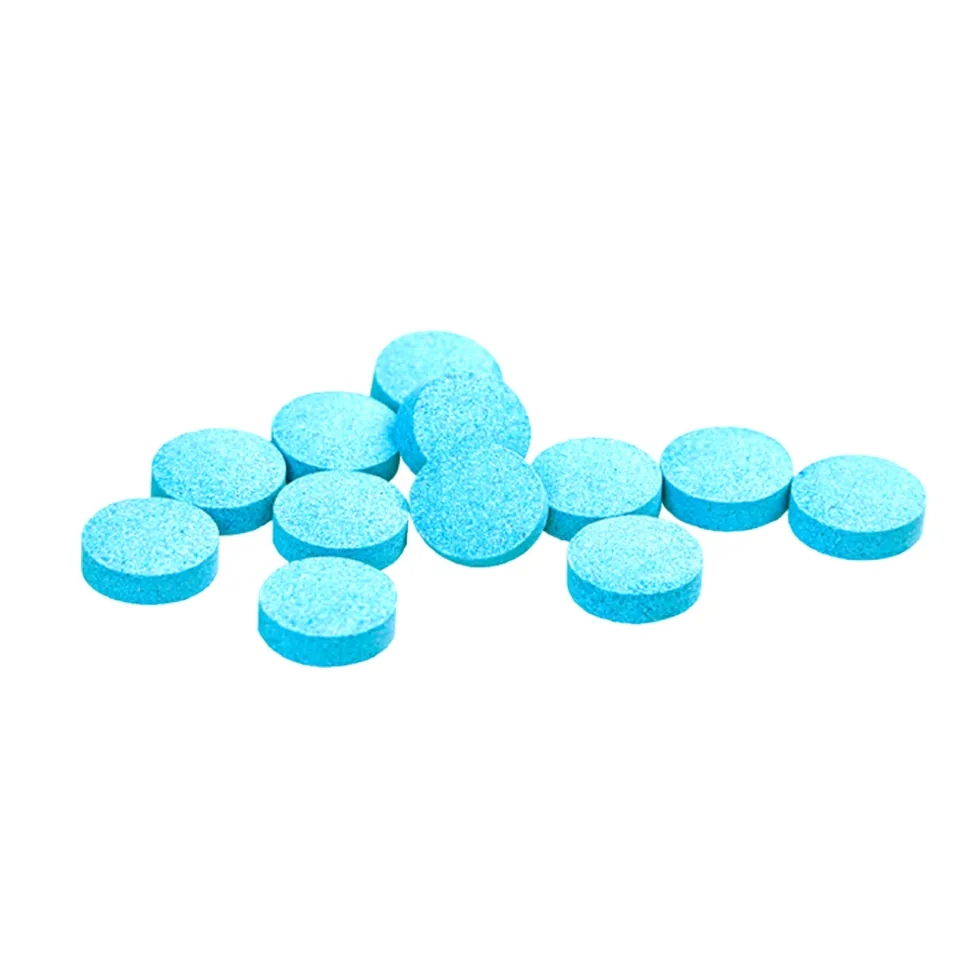 Natural Scented Solid Air Freshener Toilet Cleaning Effervescent Tablets