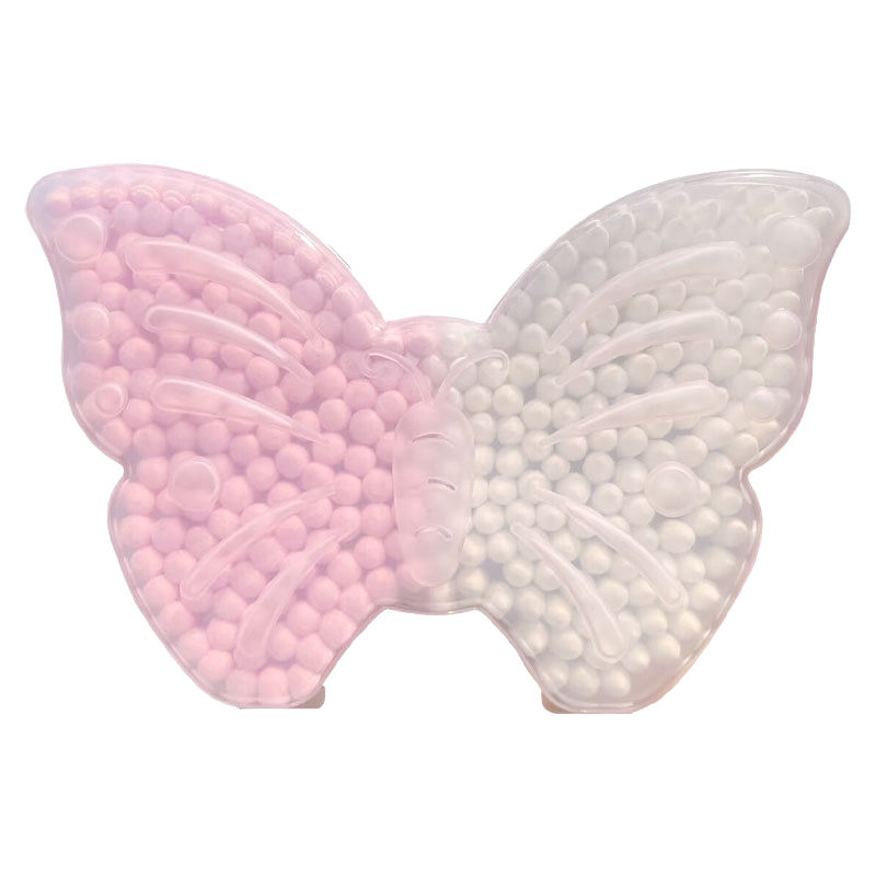 300 Pieces of Double-Ended Bamboo Stick Cotton Swabs in a Butterfly-Shaped Box.