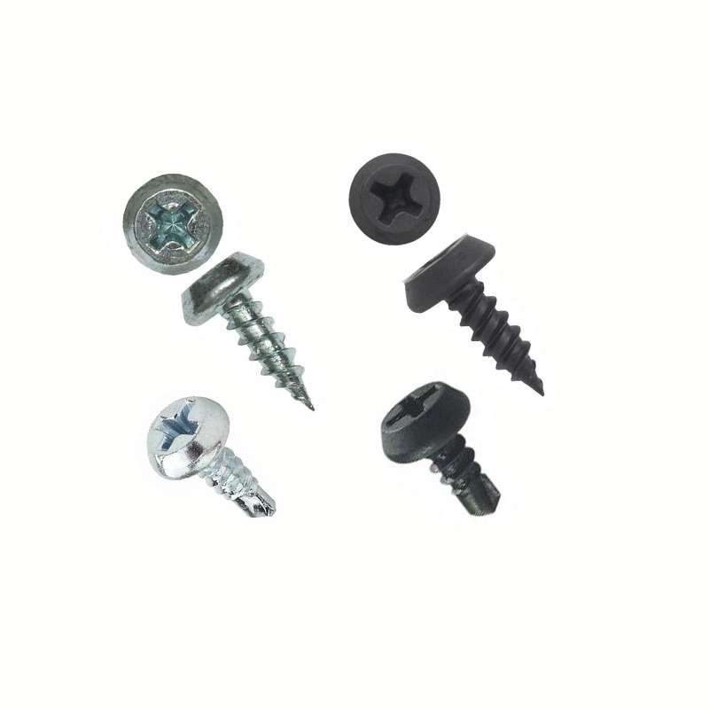 #7X7/16 Factory Direct Sale Pan Framing Head Metal Self Drilling Screw Zinc Plated Steel