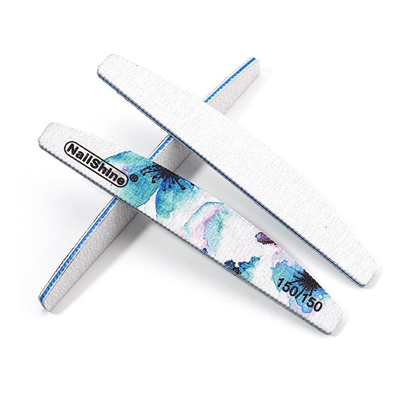 Hot Chinese Style Flower Butterfly Sponge Nail File