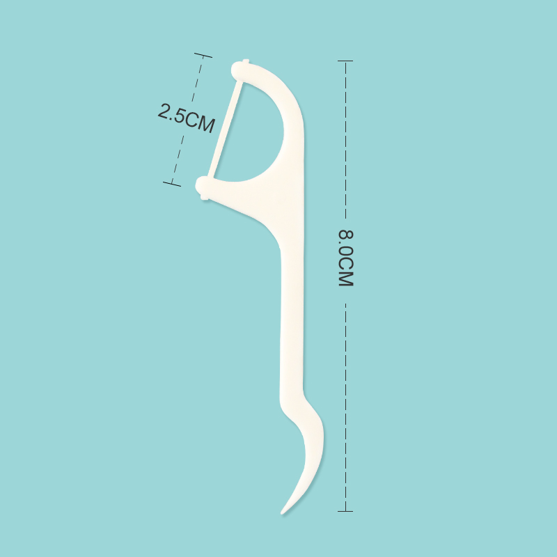 High Quality Flosser Individual Silk Dental Floss Flosser Pick Toothpick 50PCS 60PCS