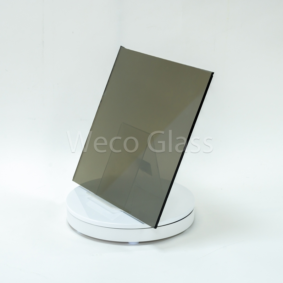 Glare Reduction 6mm 8mm Nominal Thickness Colored Fireproof Tinted Glass