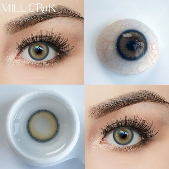 Millcreek Haipurecon Natural Color Contact Lens Beautiful Style Wholesale Yearly Disposable Colored Eye Contact Lenses