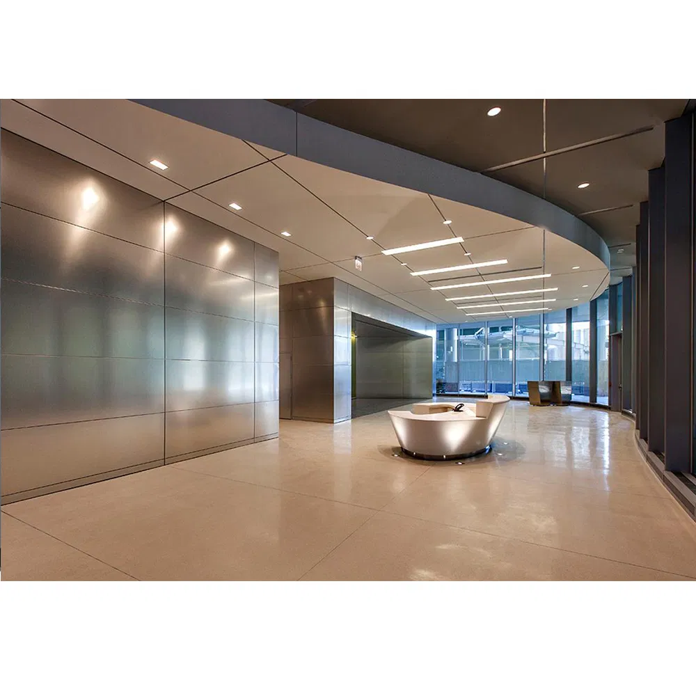 Geeshine High Glossy Outdoor Wall Cladding Mirror Aluminum Composite Panel Manufacturers