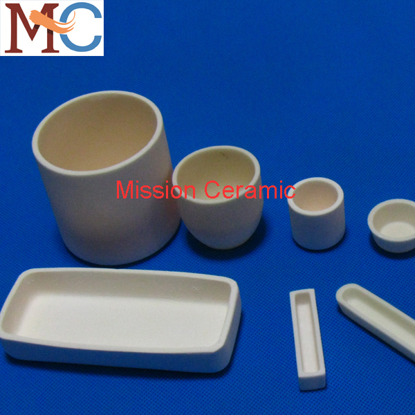 Алундовый цилиндрический тигель 50мл, 100мл