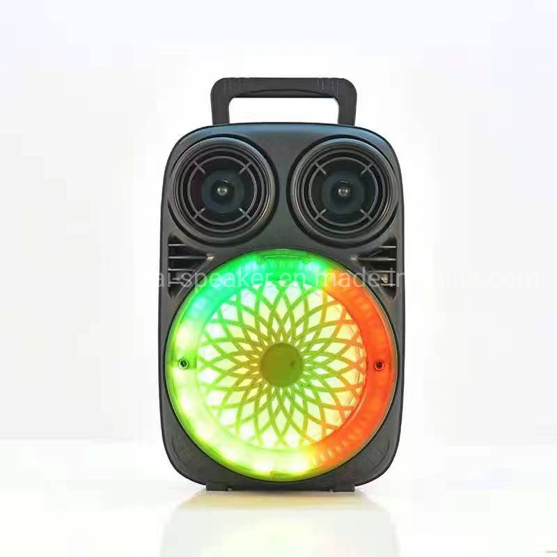 Factory Direct Private Trolley Bluetooth Speaker 6.5 Inch RGB Audio Loud Speaker