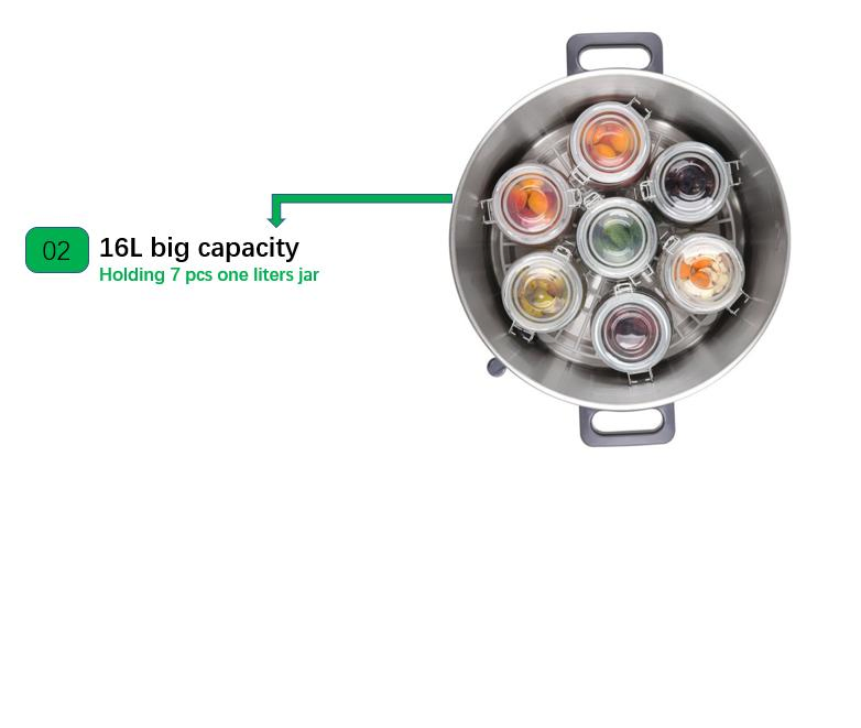 Stainless Steel Cooking Soup Maker Seafood Steam Cooking Pot