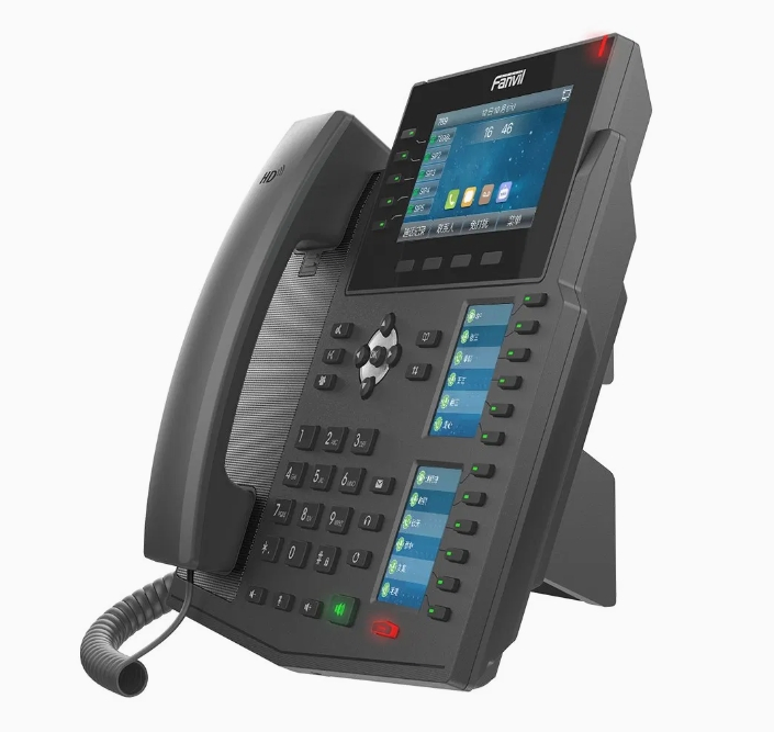 Fanvil X6U 6 line Ultra-Elegant Gigabit Triple Color Screen Phone