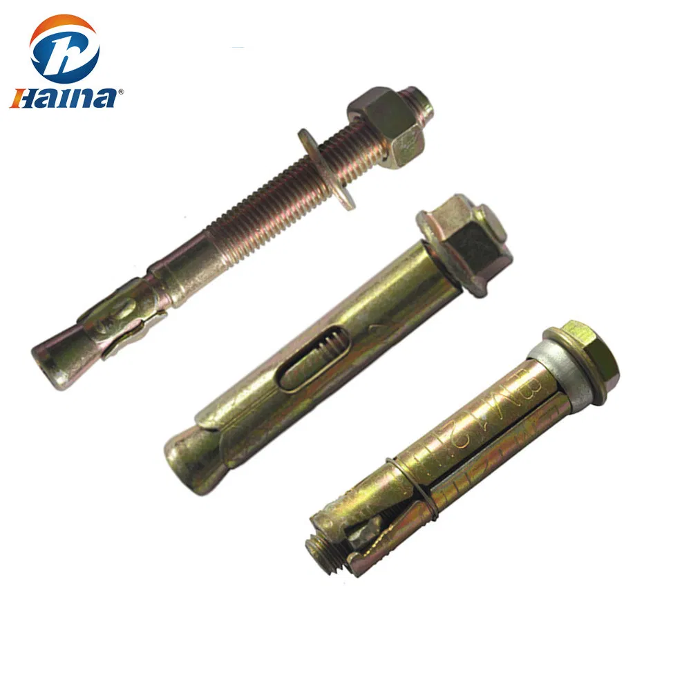 Анкерный болт из углеродистой стали с цинковым покрытием M6-M24