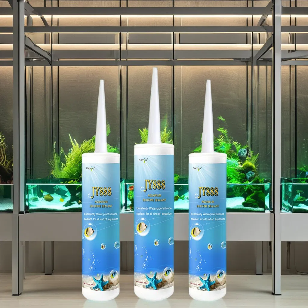 Jy888 Product Aquarium Silicone Sealant Professional Engineering for Construction Adhesive
