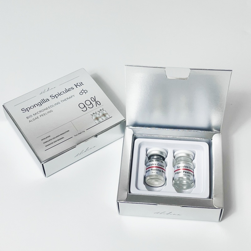 99% Spongilla Spicules Microneedle Serum Powder Algae Bio Peeling for Acne Removal Algae Peeling Stretch Mark Algae Peeling Sponge Spongilla Spicule Serum