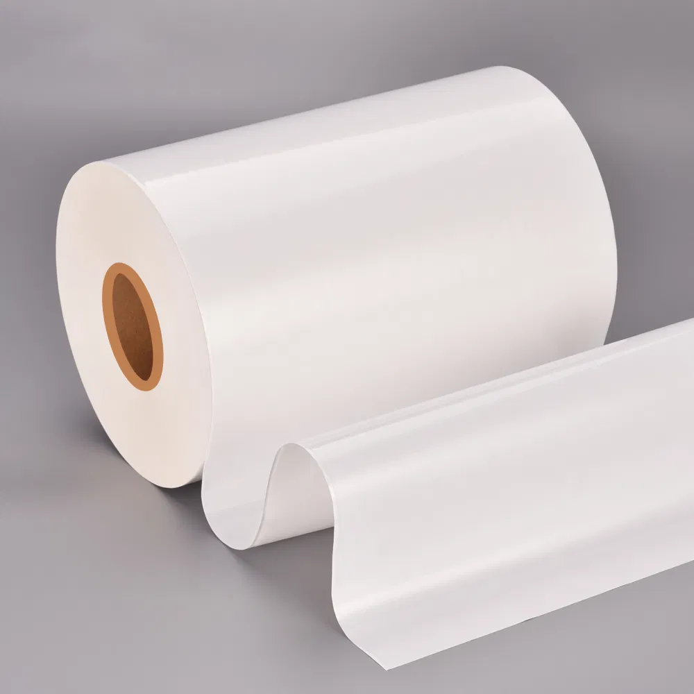 Glossy White BOPP for UV Inkjet Sticker Production Jumbo Roll