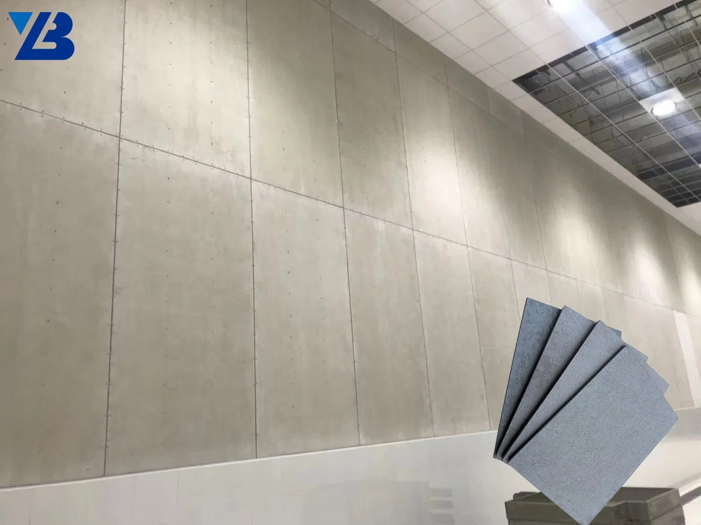 New Design Decorative Waterproof Fiber Board Wall Panel with Building Material Design