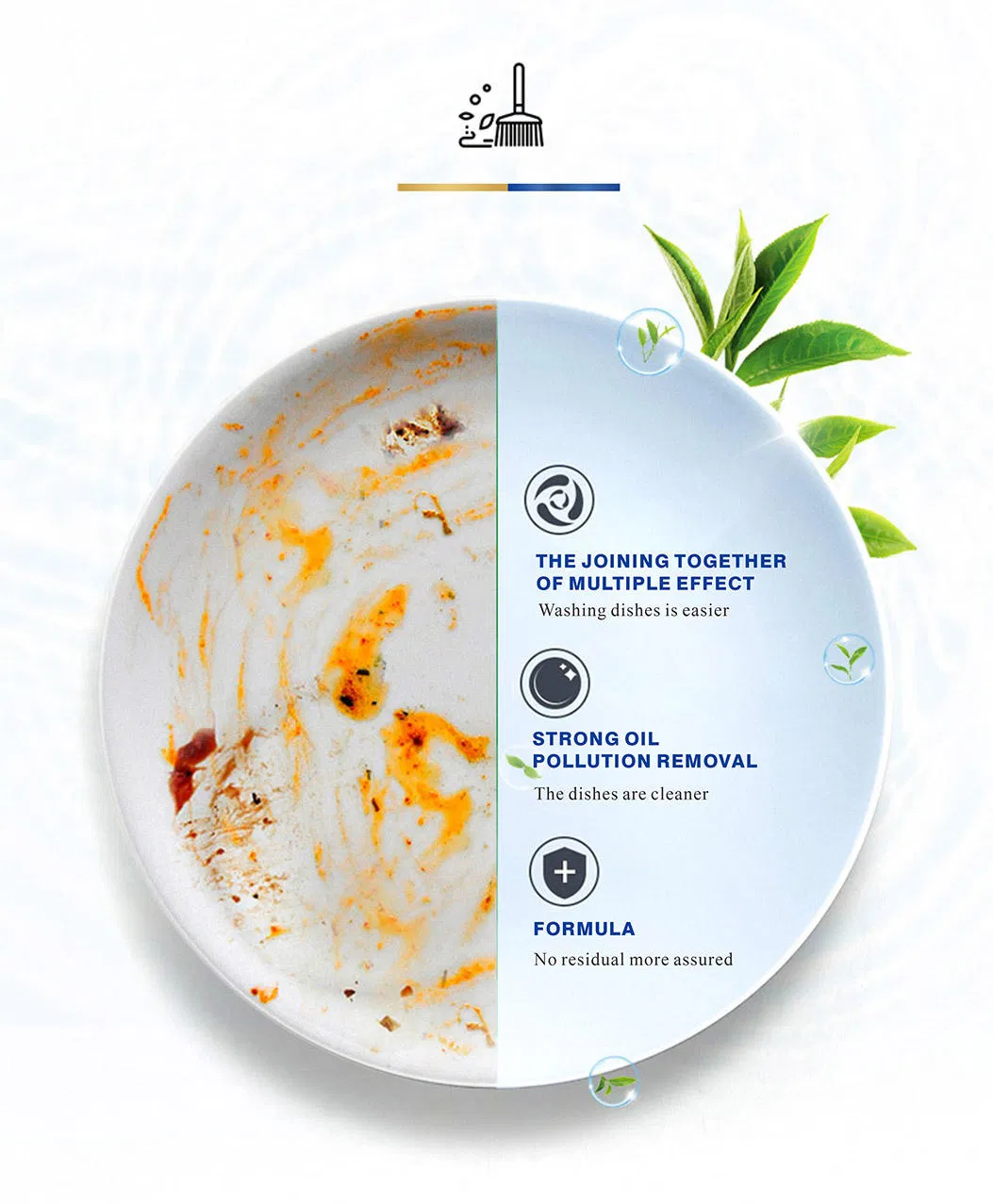Eco-Friendly Dish Washing Detergent Tablets for Dish-Washing Machine