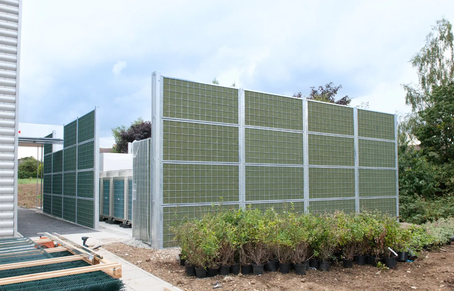 Highway outdoor sound Barrier anti-dust windproof wire mesh panel Screen welded fence