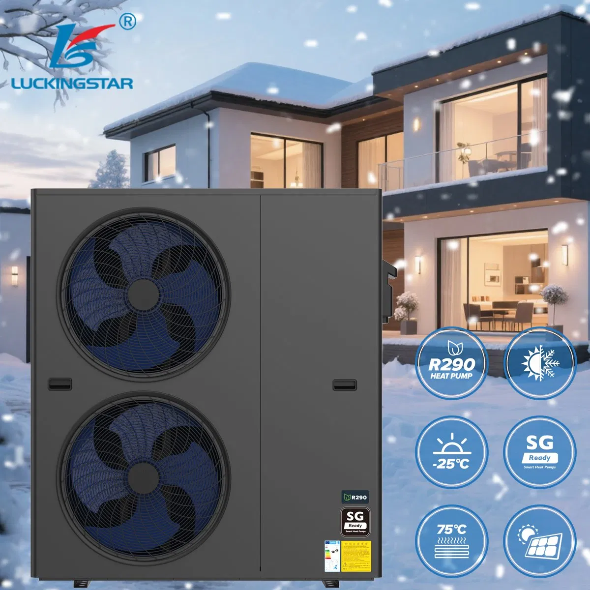 Heat Pump System Cost Advanced R290 Heat Pump Solution for Home Heating System