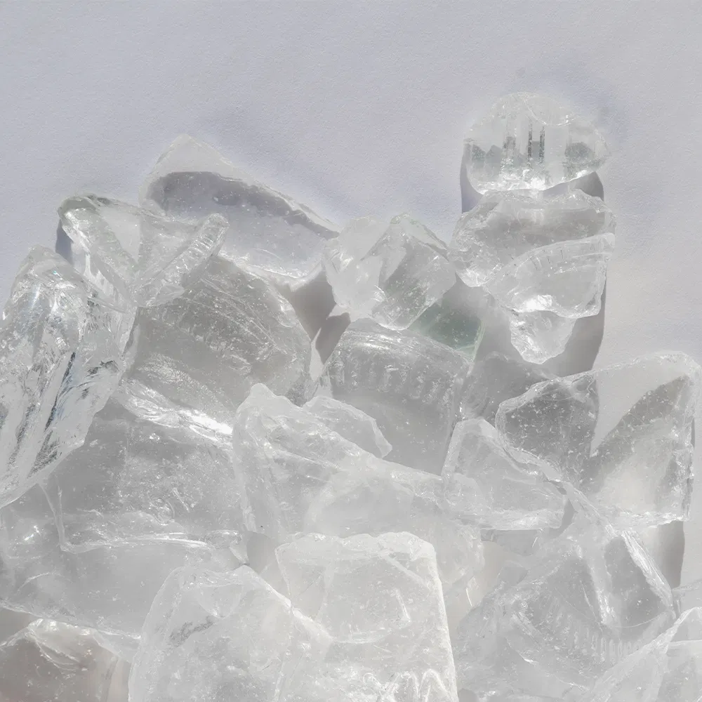 Recycled Glass Bottle Material