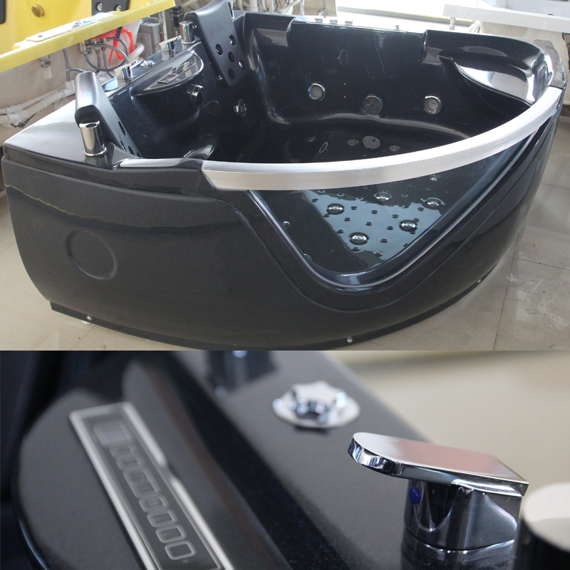 Угловая гидромассажная ванна Canada Style с водопадом