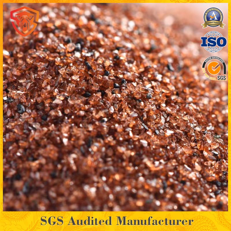 Гранатовый песок для гидроабразивной резки и пескоструя