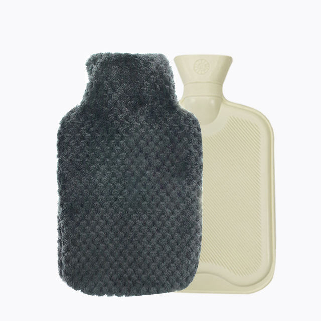 Hot Selling Multi-Color Rubber Plush Cover Hot Water Bottle