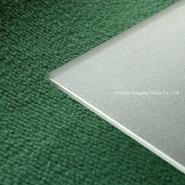 Ultra Clear Extra Clear White Glass Acid Etched /Sanding / Frosting / Sanded /Frosted Glass