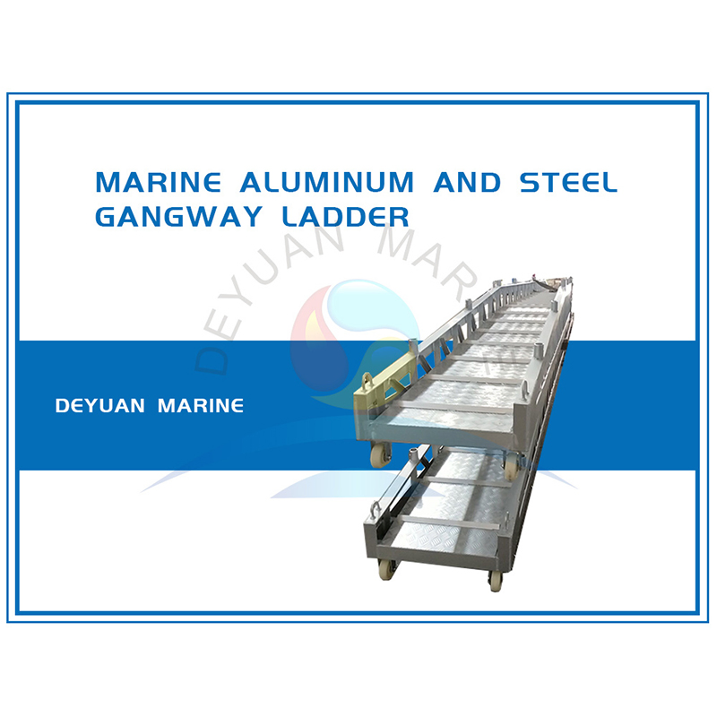 Marine-Grade Removable Gangway System - Aluminum Construction with Anti-Slip Treads