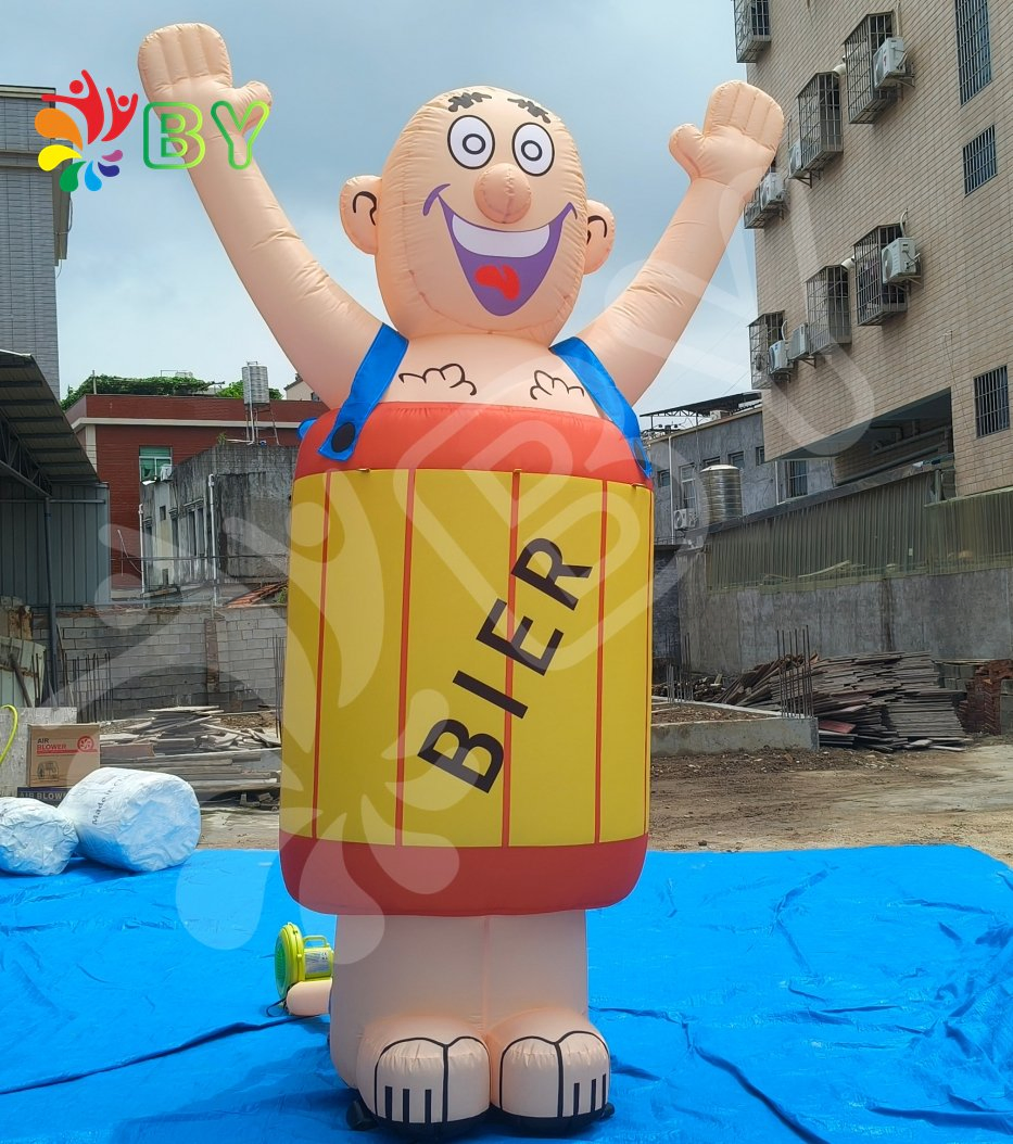Holland Cartoon Balloon Colorful Inflatable Sarah Giant Air Balloon with Age Printing