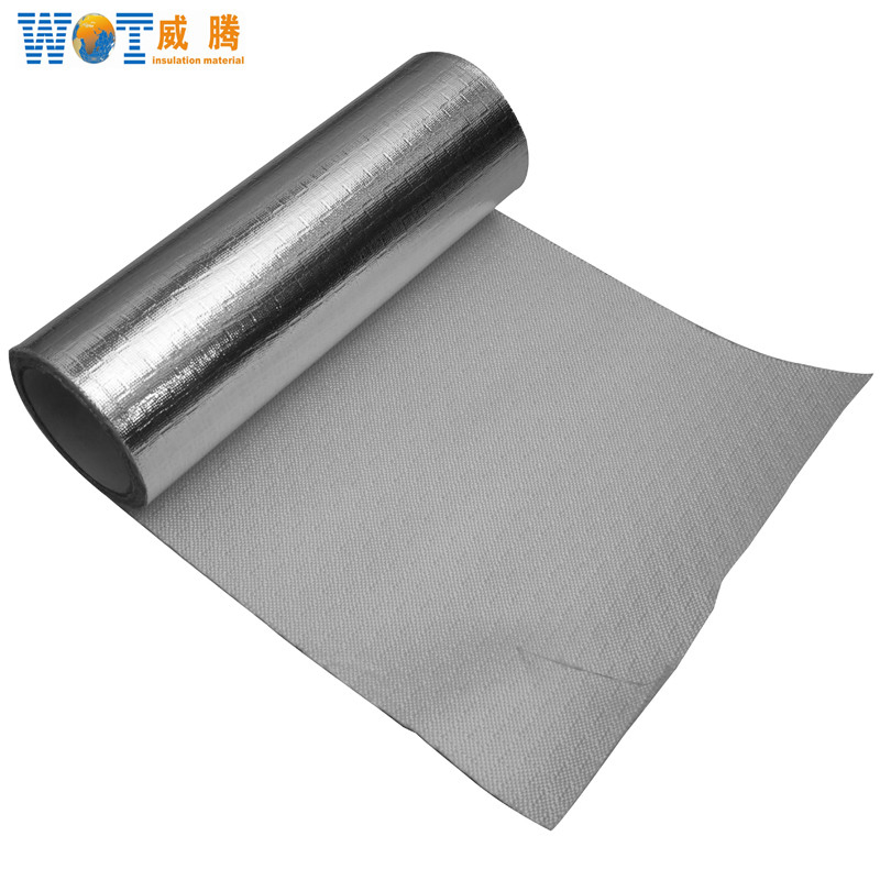 Fire Resistant Aluminum Foil Heat Insulation Fiberglass Cloth