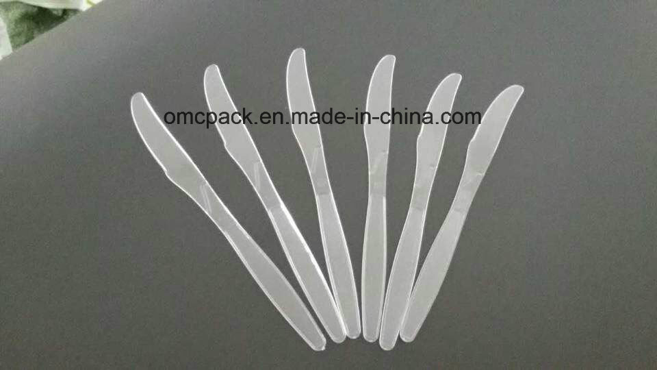 PS Transparent Plastic Knife for Kitchen