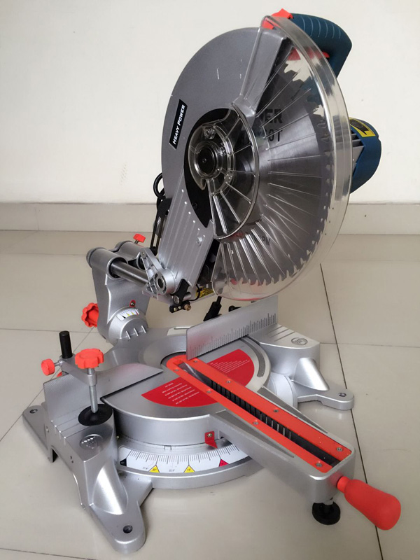 Tolhit 305mm 1800W Motor Aluminum Wood Cutting Industrial Miter Saw