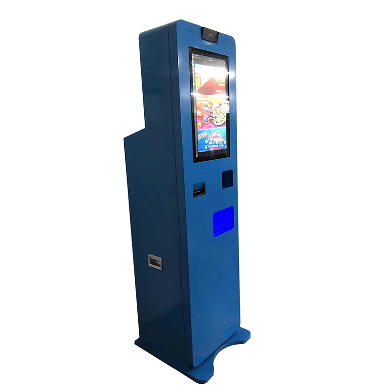 Self Service Vending Machine for Smart Lottery Ticket Kiosk with Ticket Printer and Cash Payment
