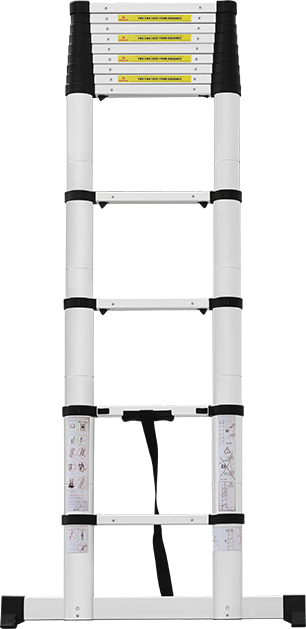 Export Expert 3.2m 10 Steps Aluminum Telescopic Ladder with En131 Certificate