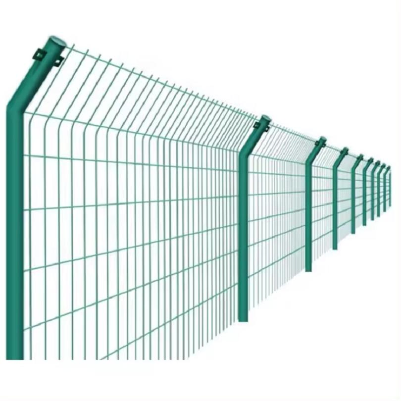 Prison PVC Coated Clear View High Security Fence 358 Wire Mesh Safety Metal Anti Climb Fence