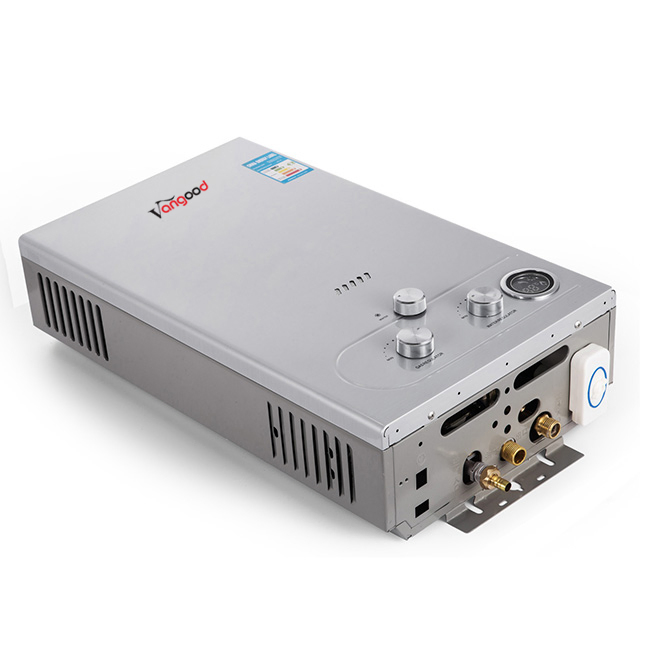 Проточный газовый водонагреватель Vangood на батарейках