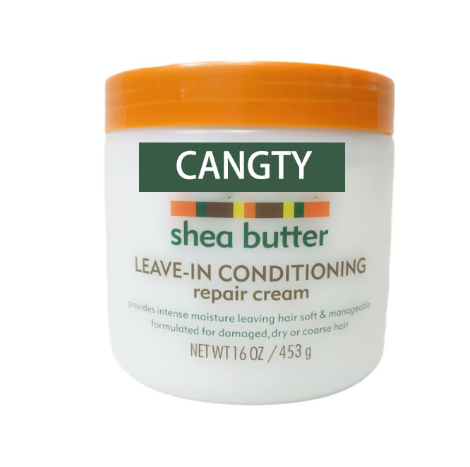 ODM/OEM Shea Butter Hair Care Product Leave-in Conditioning Repair Cream for Damaged Dry Hair