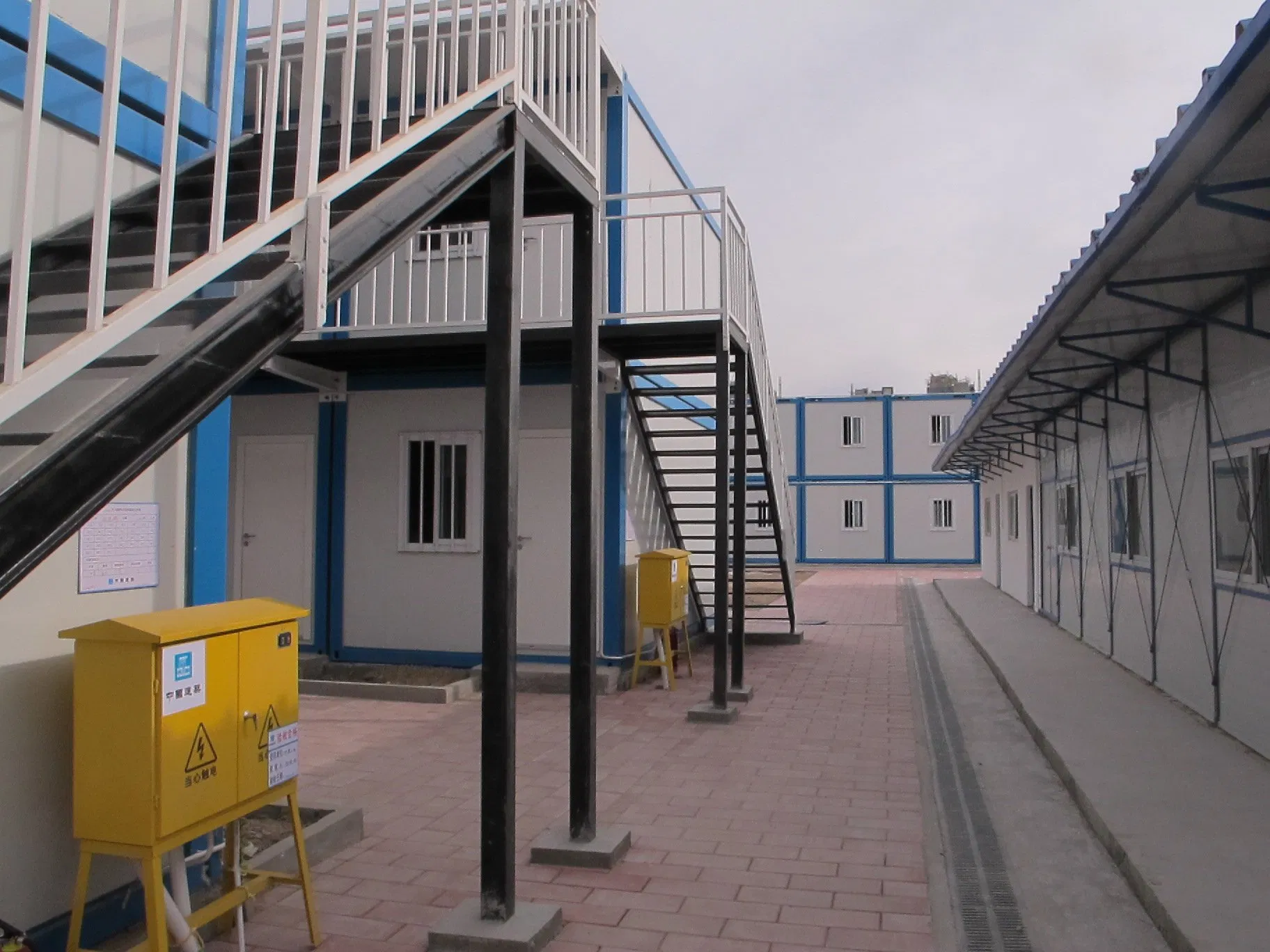 Prefab Plat Pack Container House for Labor Camp