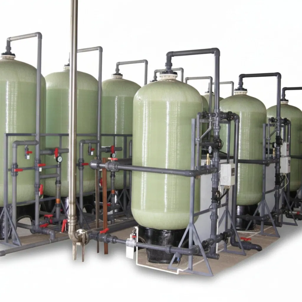 Auto Controlled Water Softener Filter Boiler Water Treatment Softening System