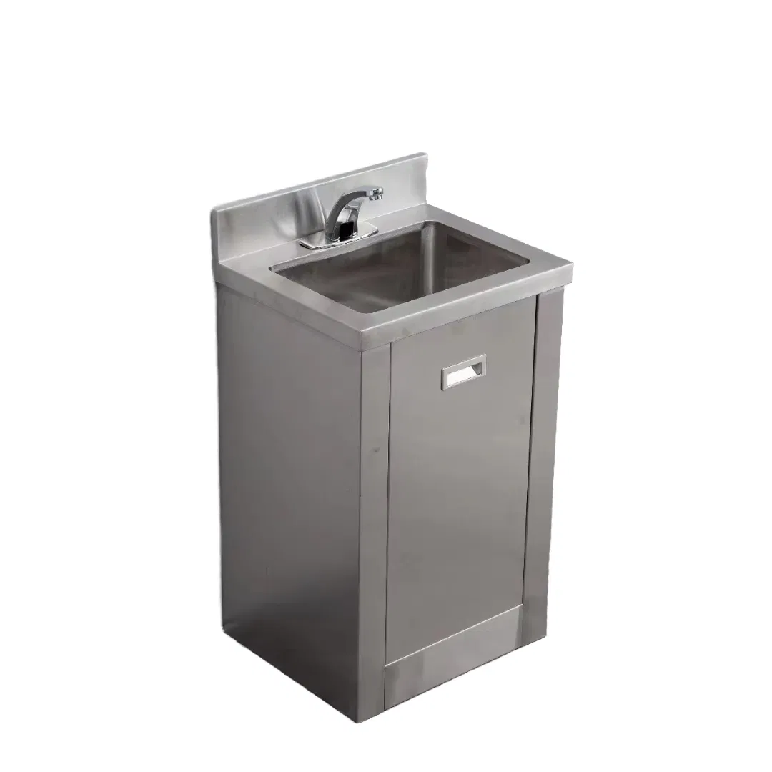 Multifunctional Stainless Steel for Cleanroom Hospital School Laboratories Customizable Hand Wash Sink