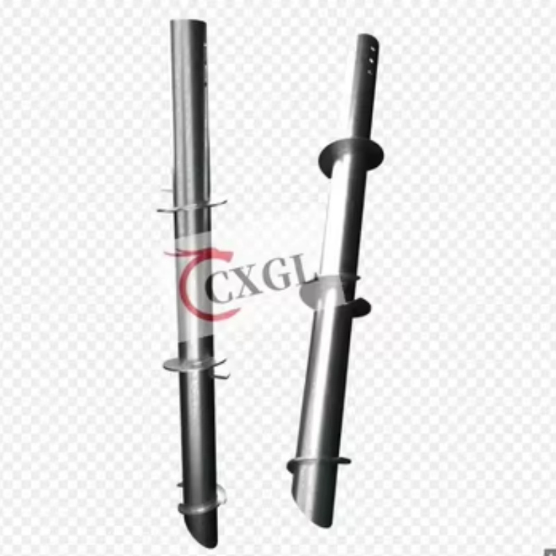 Galvanized Spiral Ground Piles From Photovoltaic Accessory Manufacturers in China