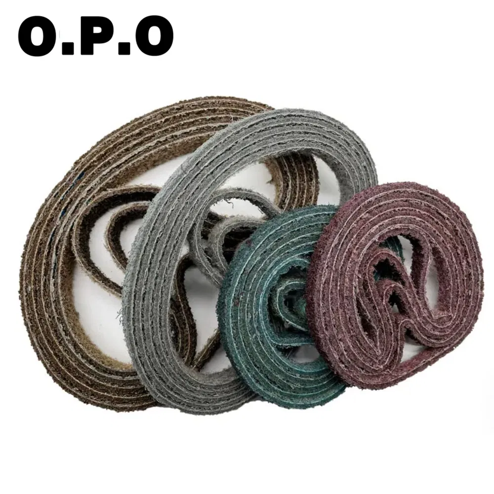 Customized Size Non-Woven Nylon Abrasive Belt for Metal Polishing & Satin Finish