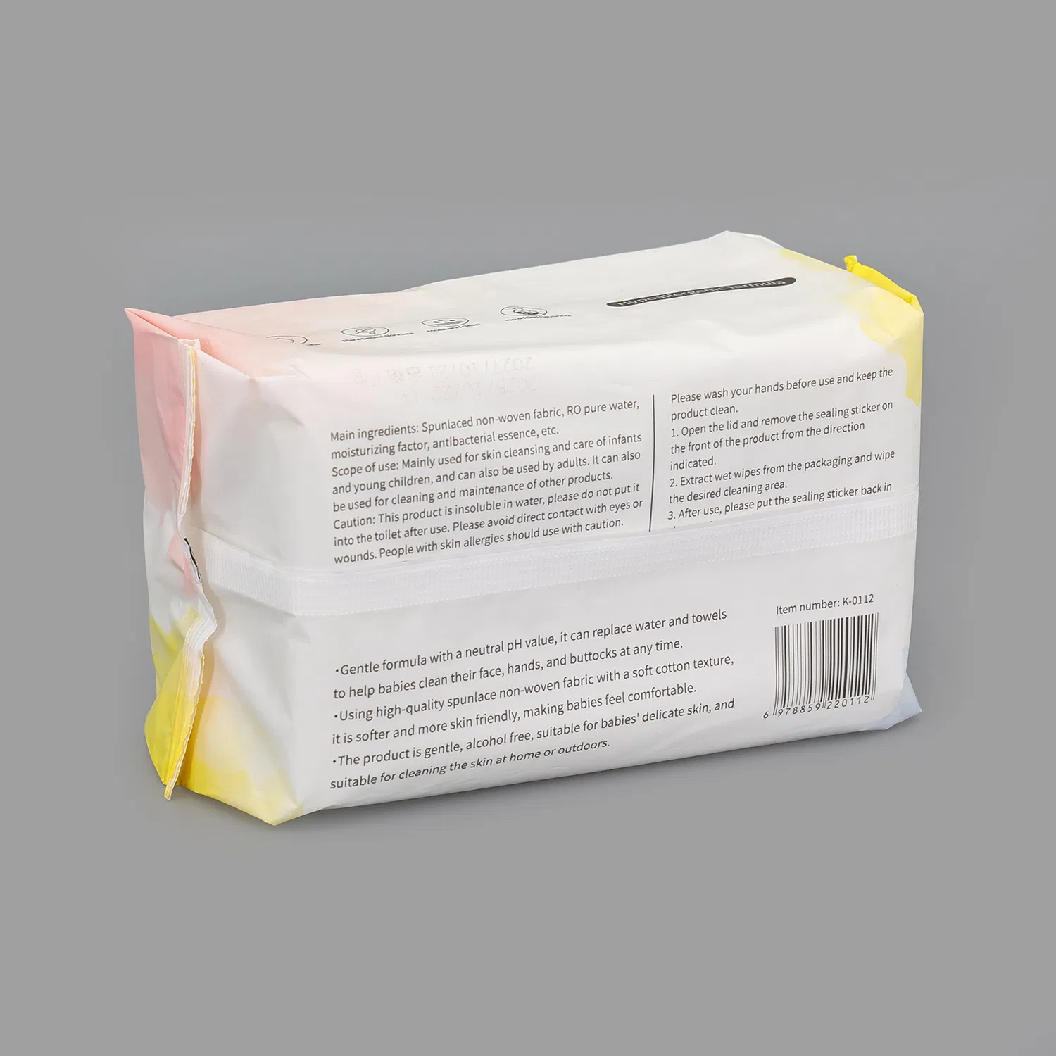 Wet Wipes Sensitive Disposable Soft Care Wholesale Factory Directly Sale Wet Tissue