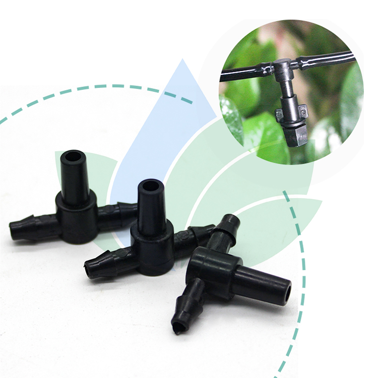 Spiny Tee Support for Micro - Spray Garden Irrigation System Accessories