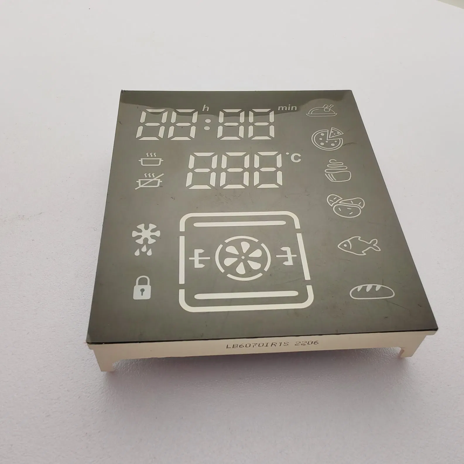 Customized Red 7 Segment LED Displays for Digital Ovens