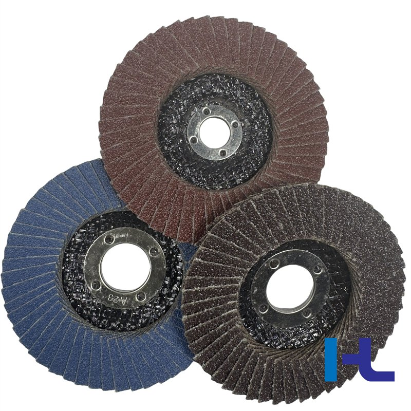 2'' 3'' Calcined Aluminium Oxide Mini Abrasive Flap Disc with Fiberglass Backing for Polishing Metal
