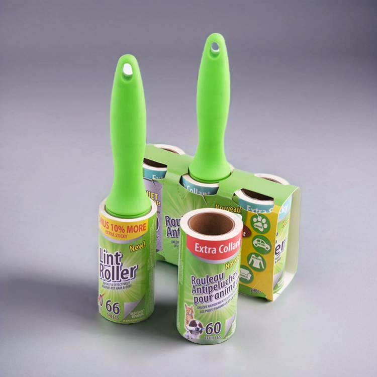Paper Tape Extra Sticky Lint Roller for Cleaning Pet Hair Remover
