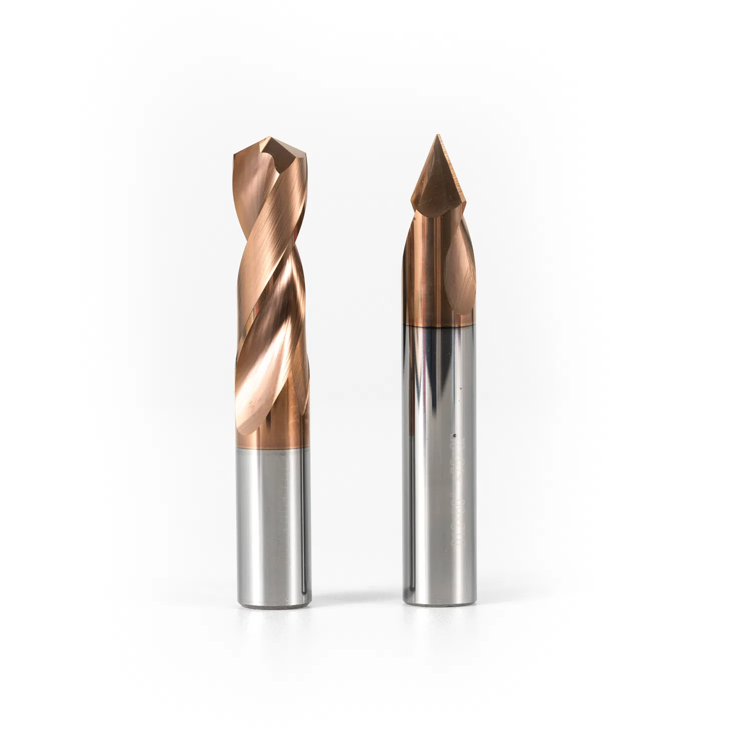 Твердосплавные концевые фрезы HRC55/65, 4 зуба, квадратные