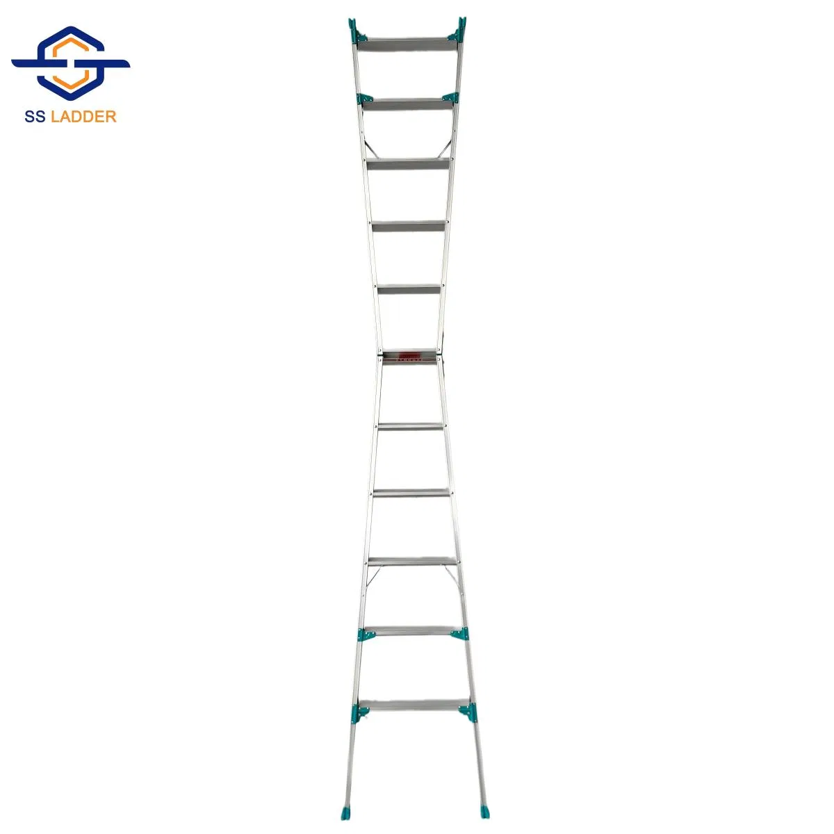 Hot Selling Lightweight Portable Durable Multi Purpose Aluminium Alloy Extension Folding Ladder with En131 Certified