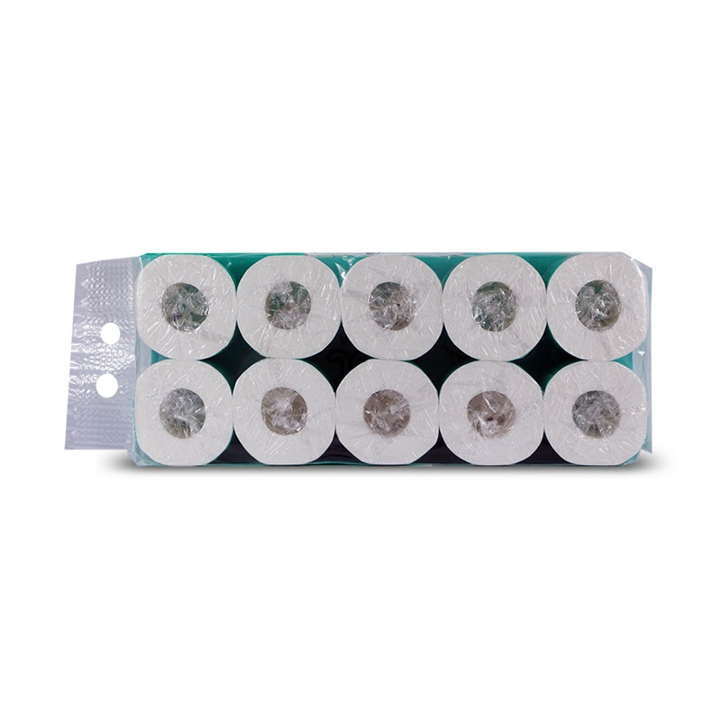 Custom Bulk 2 Ply Ultra Soft Biodegradable Bamboo Unscented Printed Jumbo Roll Toilet Bath Tissue Paper