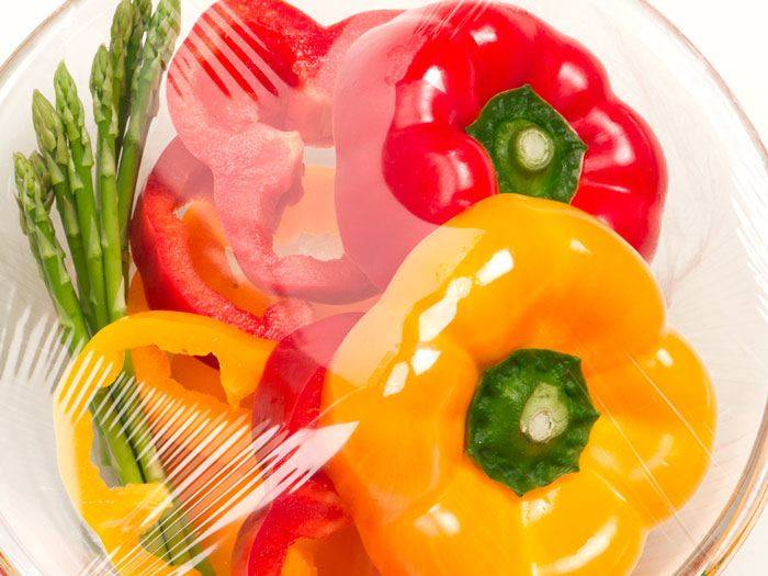 PVC Cling Stretch Film Jumbo Roll Plastic Film Wrap for Keeping Food Fresh