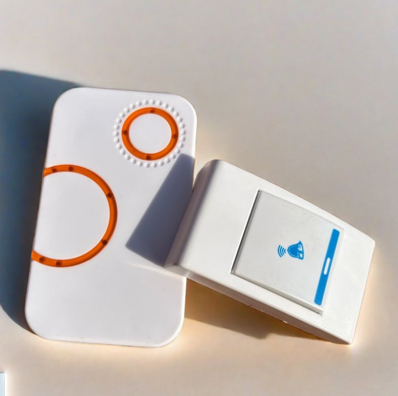 Stylish Wireless Doorbell with Batteries for Effortless Alerts